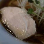 中華そば しば田 - 中華そば　ズームアップ