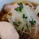 中華そば しば田 - 中華そば　ズームアップ