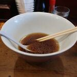 中華そば しば田 - 中華そば　完食