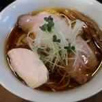 中華そば しば田 - 中華そば　ズームアップ