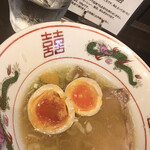 old school 中華そば Miya De La Soul - 味玉