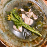宇久 - 牡蠣酒蒸し