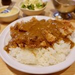 印度 - 絶品カツカレー（辛口・大盛無料）　1080円