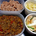 栄夏 - パプリカキーマカレー(1000円税込)　デリバリーをお願いしますた。