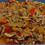 栄夏 - パプリカキーマカレーのアップ