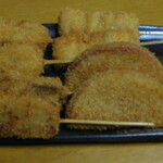 串カツ田中 - 肉串8本盛り