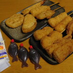 串カツ田中 - 再加熱しました