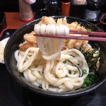 Ono udon - 麺リフトしてみました
