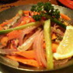 ババ・ガンプ・シュリンプ 東京 - サーモン＆ベジスキレット