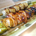 つくねと焼き鳥