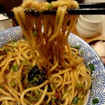 自家製麺 竜葵 - 麺リフトアップ