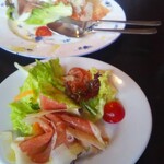 ラ・カパンニーナ - 生ハムのサラダ