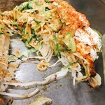 Okonomiyaki Hirano - マヨネーズ、一味