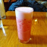 トラットリア レモン - 苺とグレープフルーツジュース