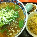 Houchinrou - 日替り麺セット(宝珍麺に半チャーハン)