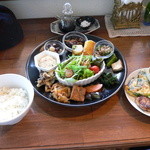 Cafeこむぎ野 - こむぎ野ベジランチ（777円）