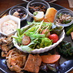 Cafeこむぎ野 - ベジランチのおかずです