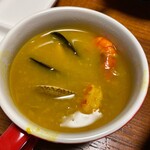 スペイン料理 ダリ - 魚介のスープ