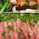 ア・ニュ Shohei Shimono - 花山椒ローストビーフ弁当