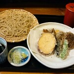 Kawagoe Kuraduka Shouhei - 野菜天ぷらせいろ  1,100円