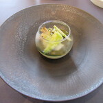 プレゼンテ スギ - 「アワビと筍のフラン」