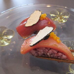 プレゼンテ スギ - マグロとトリュフのマリアージュ