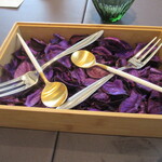 プレゼンテ スギ - デザート用のカトラリー