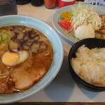 あづまラーメン - ラーメン定食　850円