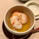 くろ﨑 - 2020.4.  牡丹海老の茶碗蒸し