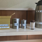 そばの神田 東一屋 - コンディメンツ。