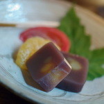 茶房 李白 - 栗羊羹（くりやうかん）