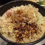 Monja Yaki Okonomiyaki J Uju - もんじゃ￥６００＋トッピングもち￥２３０