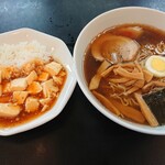 スタミナラーメン蔵王 - サンクスセット