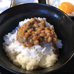ヒロミ - 納豆ご飯。