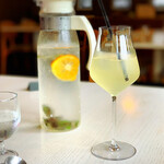 オーガニックグリル鵠沼海岸 - 有機檸檬炭酸割り