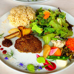 オーガニックグリル鵠沼海岸 - ハンバーグプレート