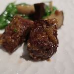 中国飯店 富麗華 - 麗酒炒和牛＜和牛フィレ肉の富麗華酒炒め＞ズームアップ