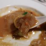 中国飯店 富麗華 - 蟹黄大鮑翅喰らう