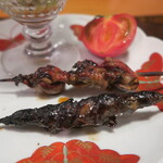 うなぎ屋酒坊・画荘 越後屋 - 串焼き