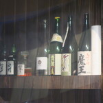 うなぎ屋酒坊・画荘 越後屋 - お酒の棚