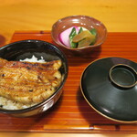 うなぎ屋酒坊・画荘 越後屋 - 鰻丼セット