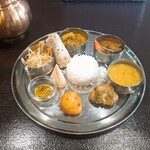 東インド ベンガル料理専門店インディアンスパイスファクトリー - Non Veg Thaari ¥1540