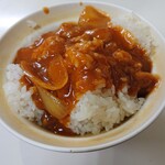 とんかつ 一 - 2020年5月　鳥の唐揚げ　1250円（ご飯+カレー）