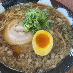 Gyouza No Oushou - 醤油ラーメン　大盛り