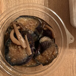 中華麺 遊光房 - ナスの中華風マリネ（¥350？）酸味が程よく美味しい...