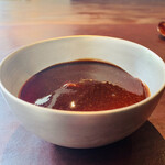 ラ カンロ - 【Burancmanges：苺】
      ★ ブラマンジェ、濃縮苺ソース