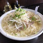 花水ラオシャン 本店 - ネギタンメン 750円