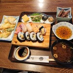 Sushi Ichi - 寿司定食（1650円）2020年5月