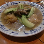 彩雲瑞 - 魚の浮袋と乾燥キノコのエビ子煮（3800円）