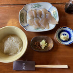 慈久庵 - 「慈久庵コース(5品)」@4350(税別)